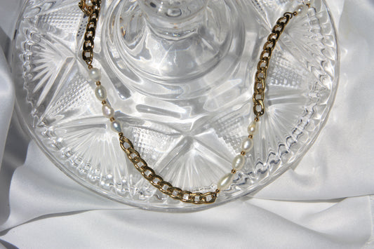 Collar Pearl & Link