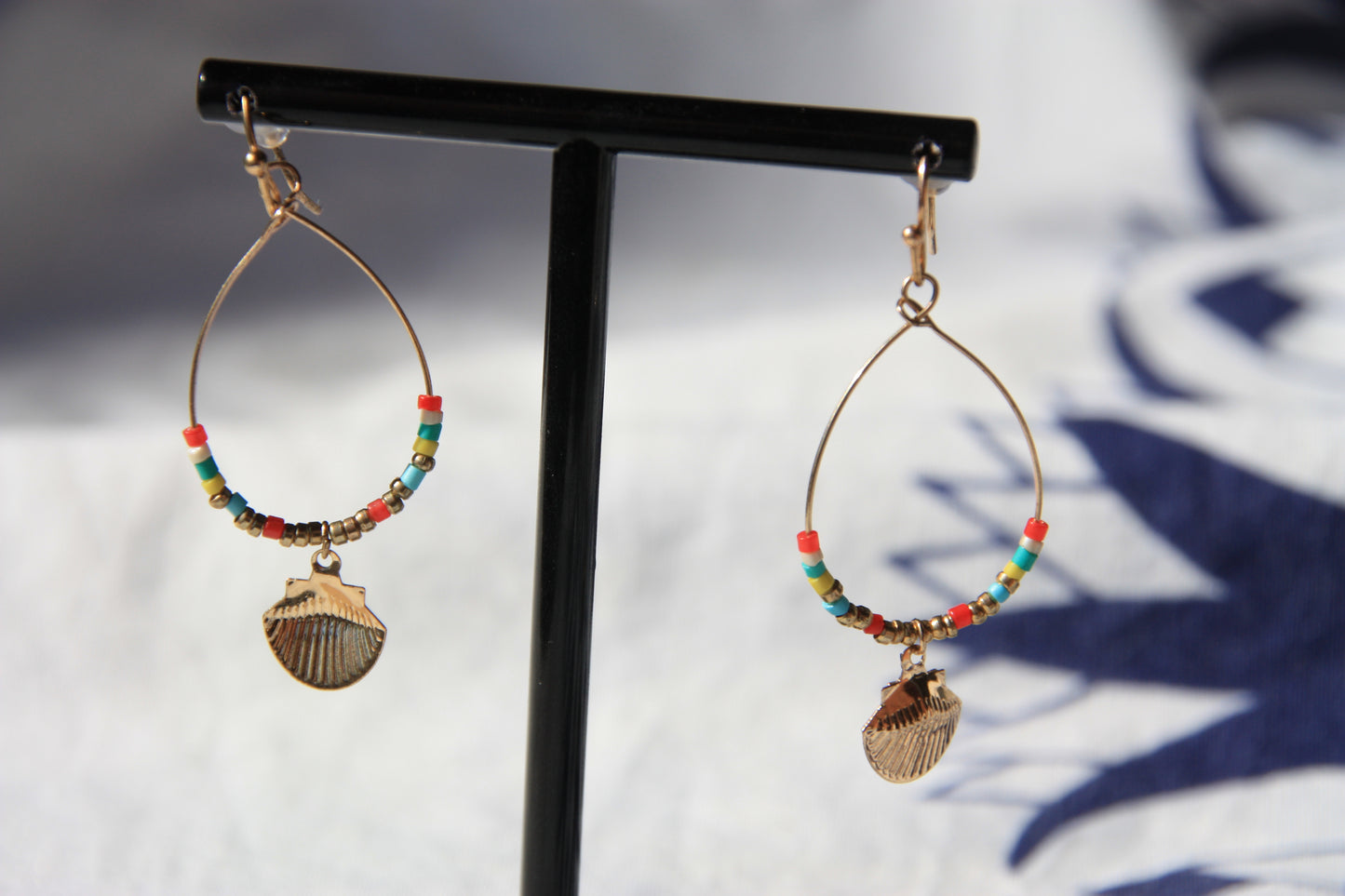 Pendientes Calypso Shell