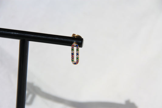 Pendientes Rainbow Link