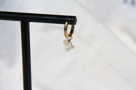 Pendientes Pearl Cluster (Unidad)