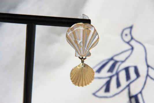 Pendientes Sea Shell Duo