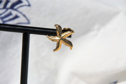 Pendientes Golden Starfish