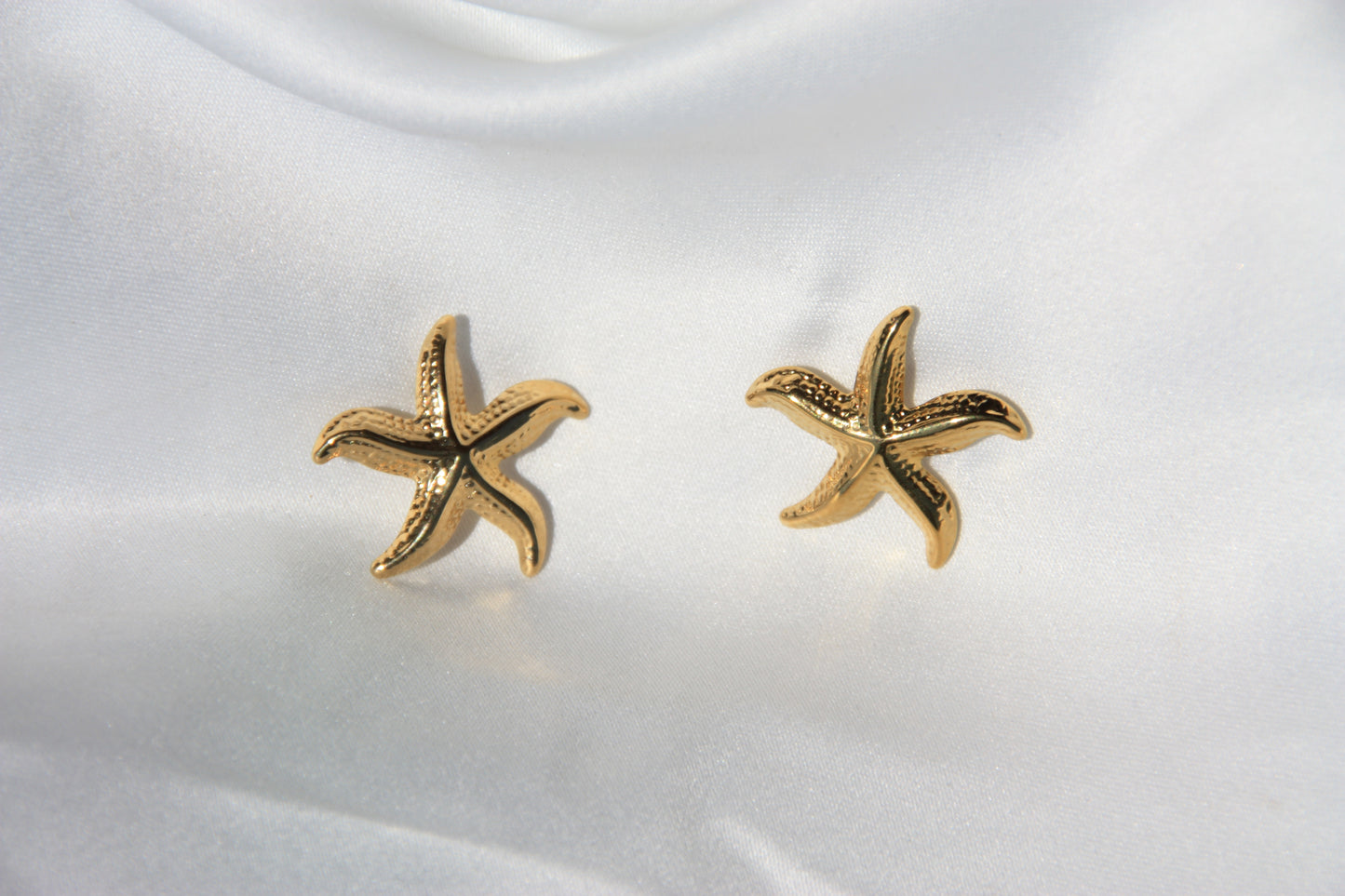 Pendientes Golden Starfish