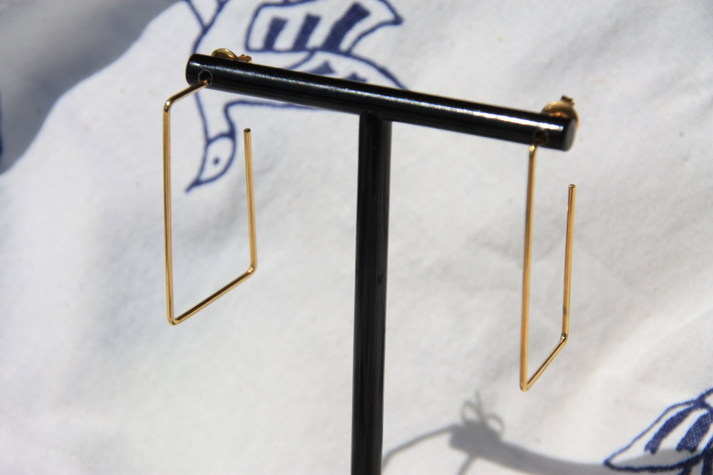 Pendientes Golden Frame