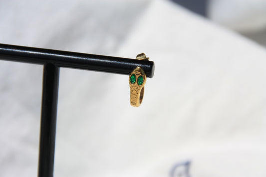Pendientes Emerald Serpent