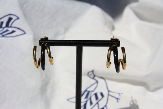 Pendientes Trío Lunar