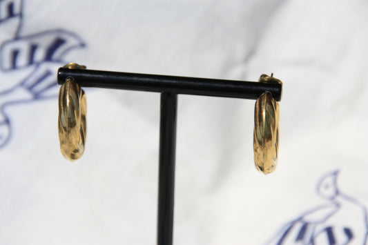 Pendientes Twist Hoop