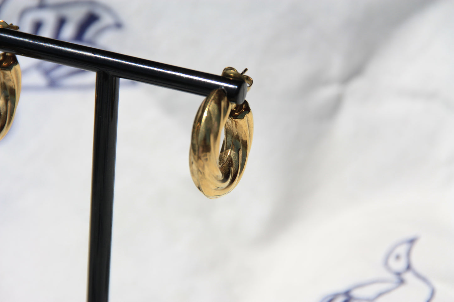 Pendientes Twist Hoop
