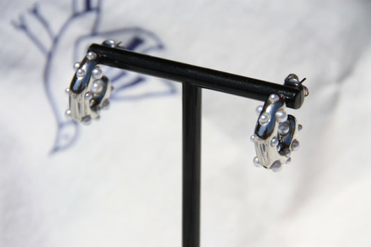 Pendientes Pearl Bubble