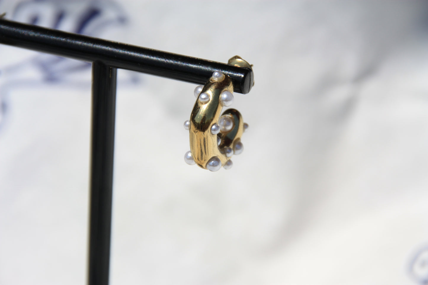 Pendientes Pearl Bubble