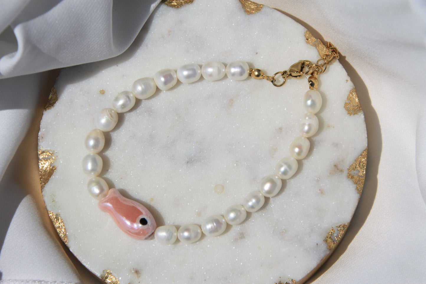 Pulsera Pisces Pearl