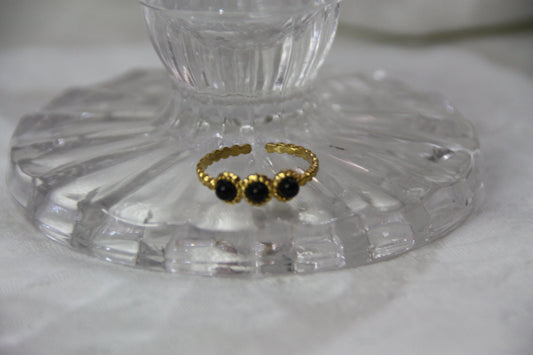 Anillo Triple Black