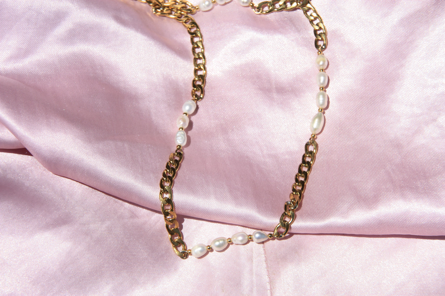 Collar Pearl & Link