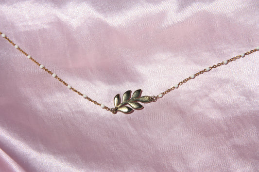 Collar Olive Pearl
