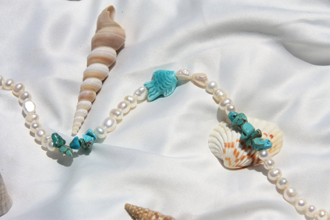 Caribe Pez Azul