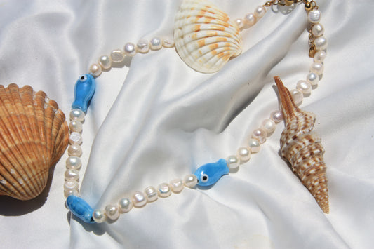 Caribe Peces Azules