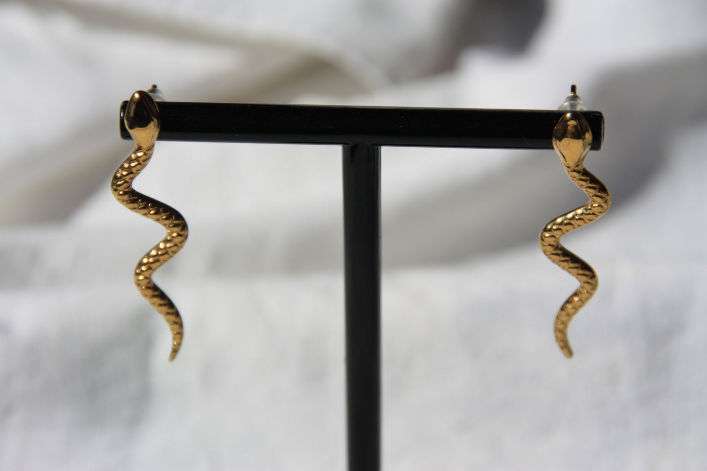 Pendientes Cobra Wave