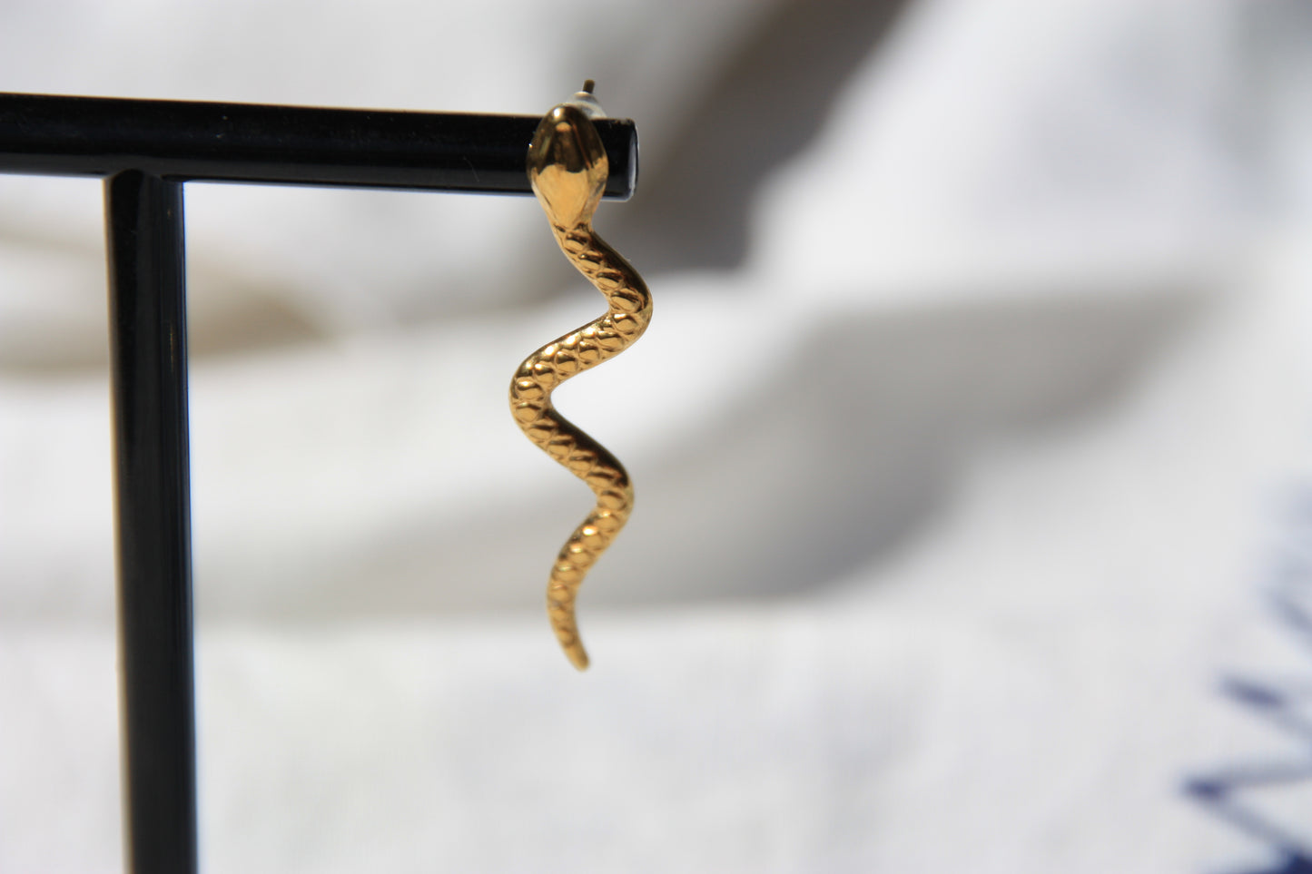 Pendientes Cobra Wave