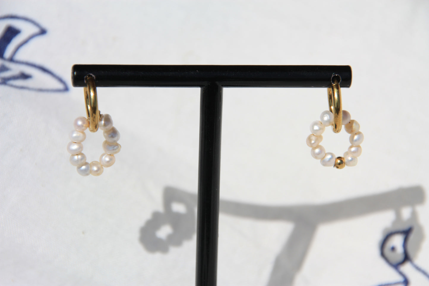 Pendientes Pearl Loop
