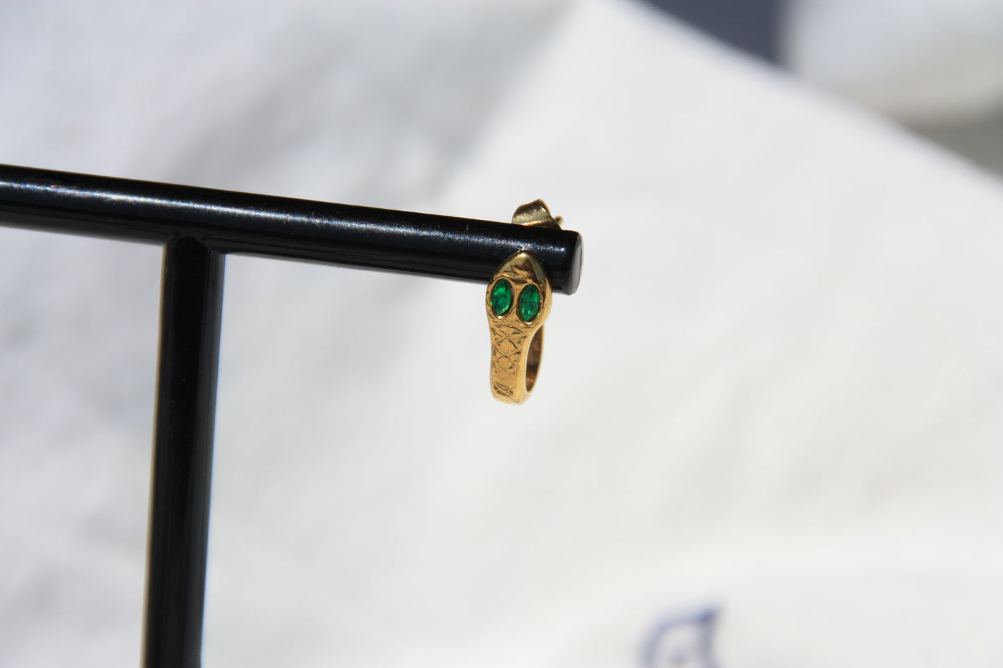 Pendientes Emerald Serpent