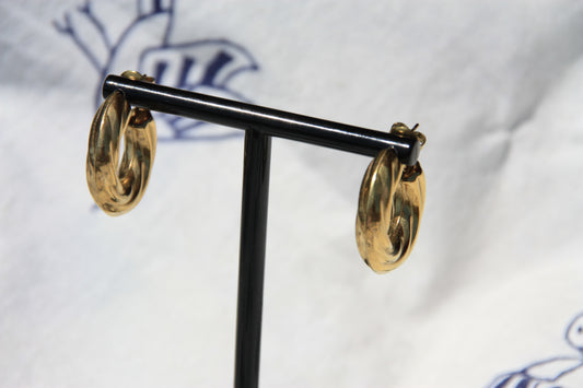 Pendientes Twist Hoop
