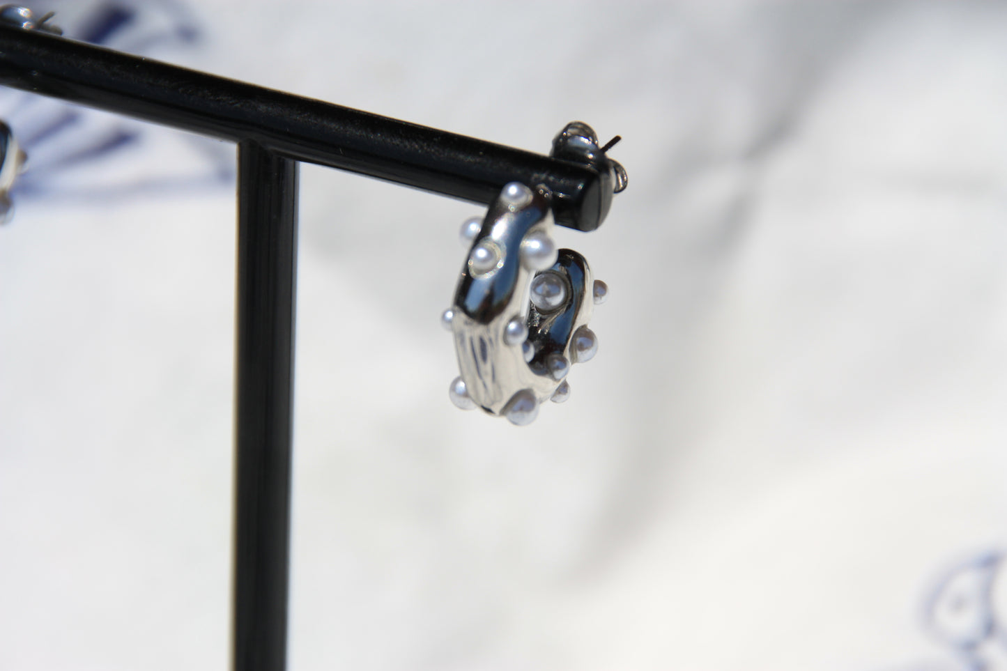 Pendientes Pearl Bubble