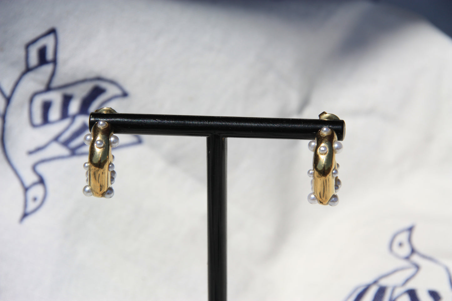 Pendientes Pearl Bubble