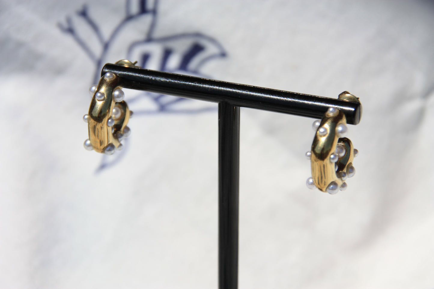 Pendientes Pearl Bubble