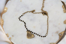 Cargar imagen en el visor de la galería, Pulsera Heartline Noir
