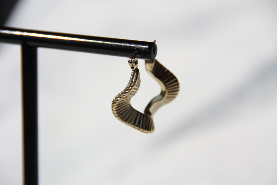 Pendientes “Twisted Groove”
