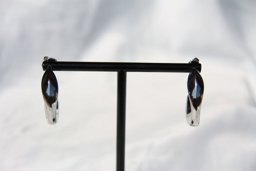 Pendientes "Silver Hook"