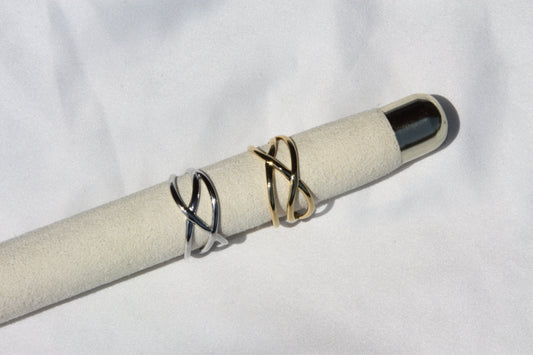 Anillo "Crossline"