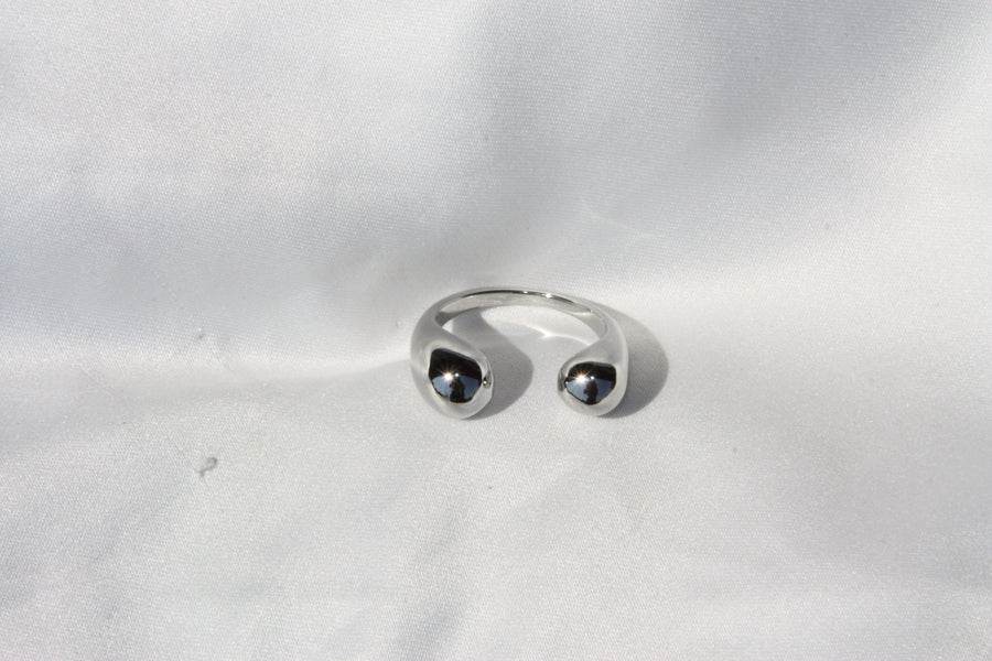 Anillo "Twin Orb"