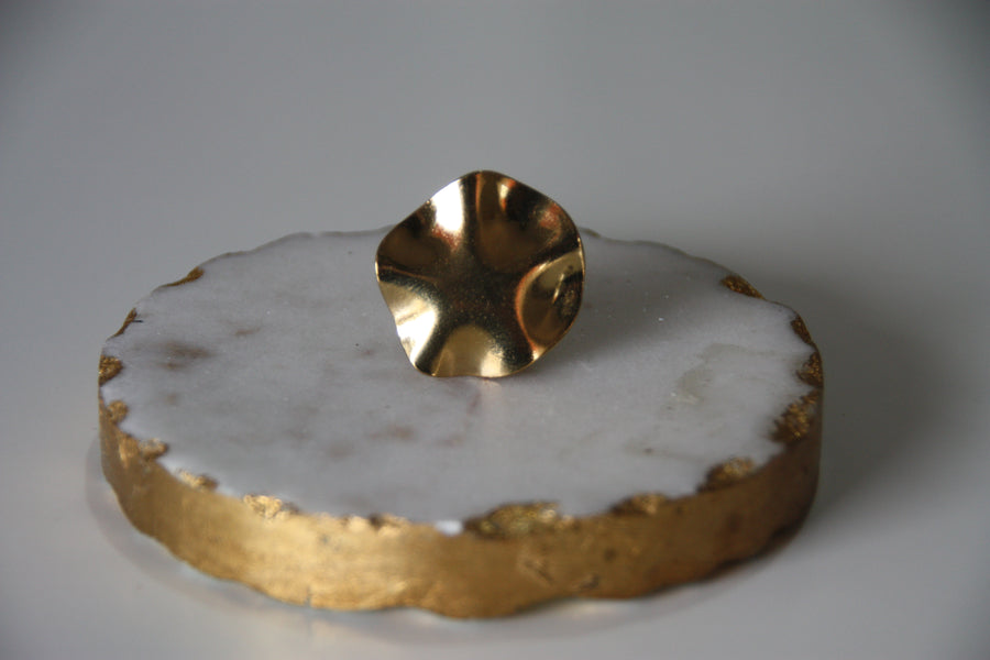 Anillo "Botton Gold"