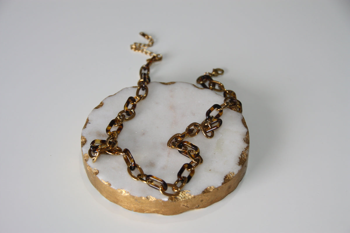 Collar "Dark Gold"