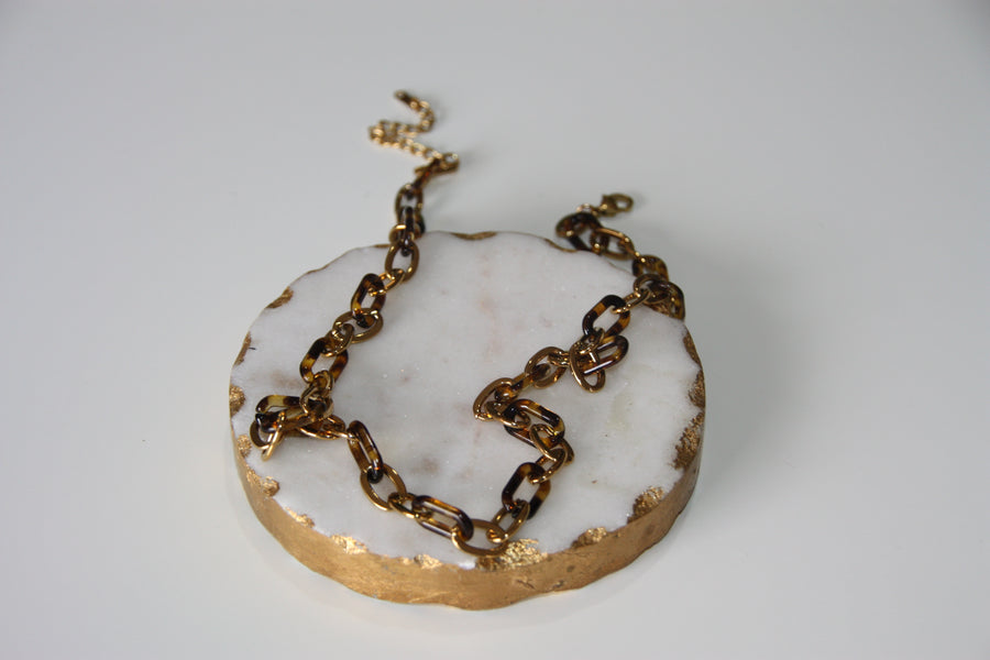 Collar "Dark Gold"