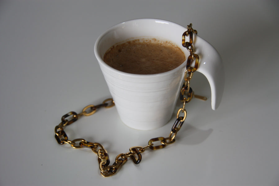 Collar "Dark Gold"