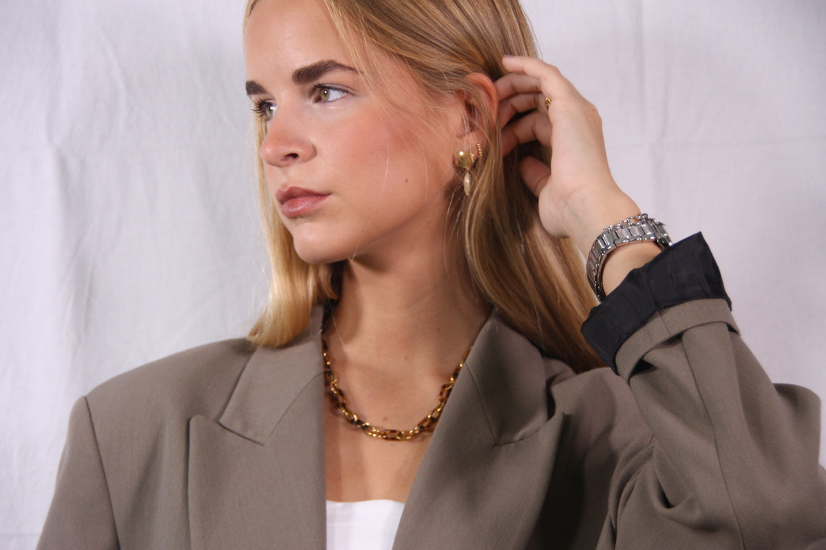 Collar "Dark Gold"