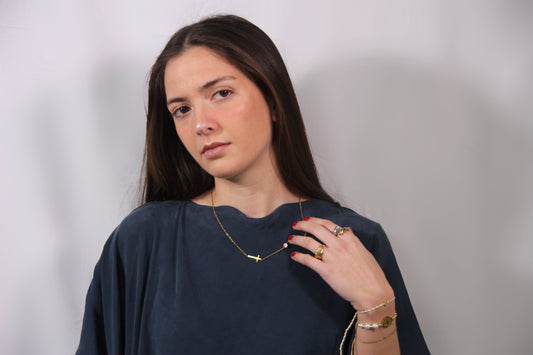 Collar "Cruz Horizontal de Jesús"