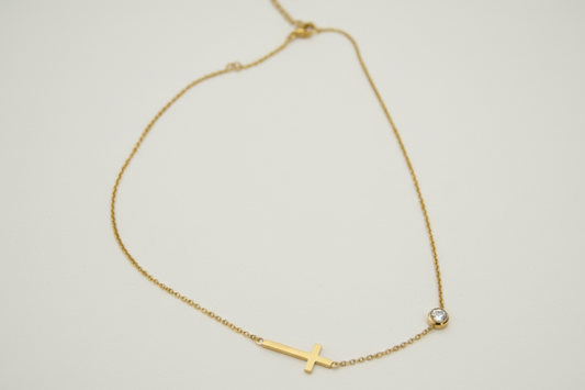 Collar "Cruz Horizontal de Jesús"