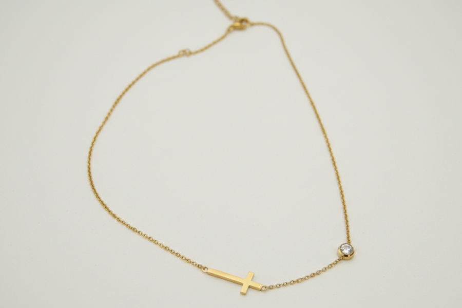 Collar "Cruz Horizontal de Jesús"