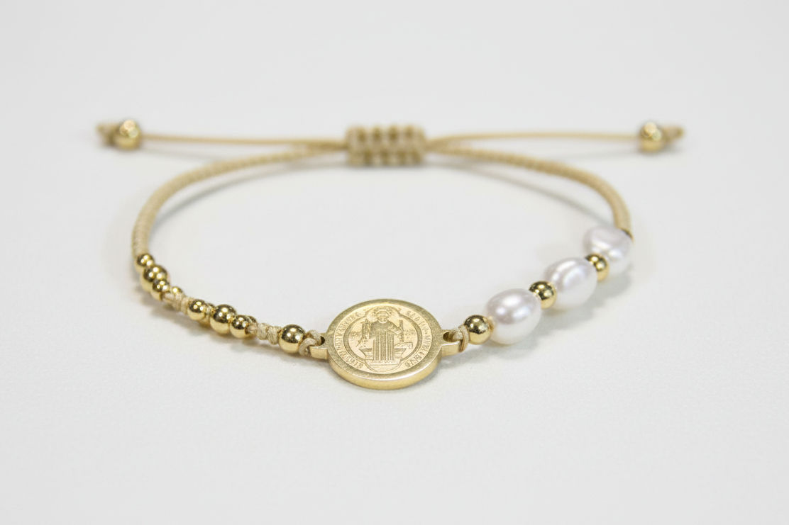 Pulsera "Protección San Benito"