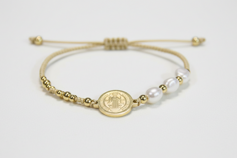 Pulsera "Protección San Benito"