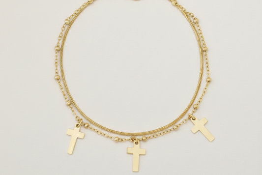 Pulsera "Tres Cruces"