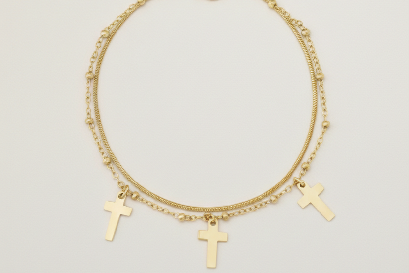 Pulsera "Tres Cruces"