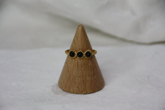 Anillo Triple Black